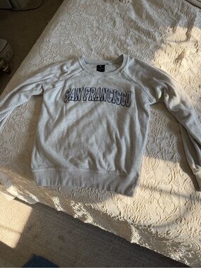 San Francisco Grey Crewneck Sweatshirt